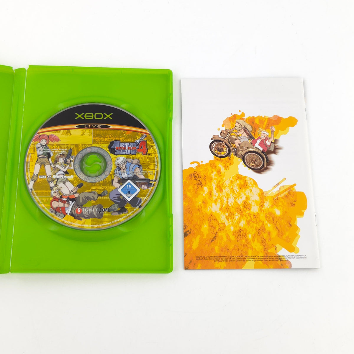 Xbox Spiel Metal Slug 4 OVP
