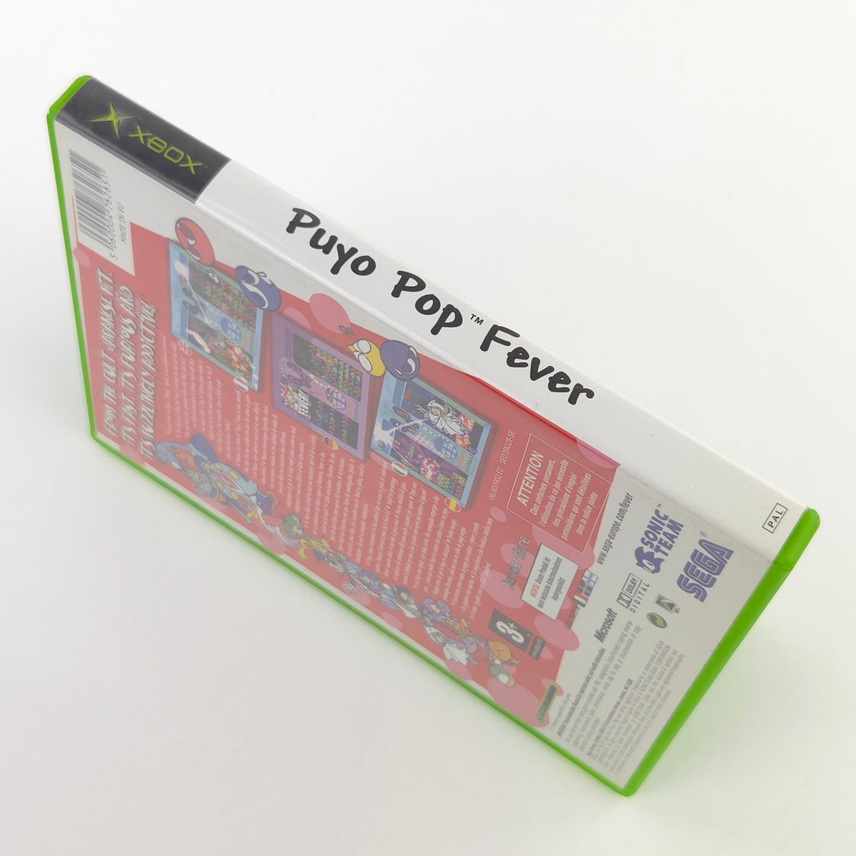Microsoft Xbox Spiel Puyo Pop Fever OVP PAL