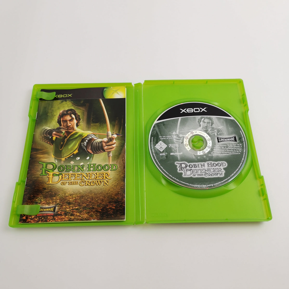 Xbox Classic Spiel – Robin Hood Defender of the Crown OVP PAL