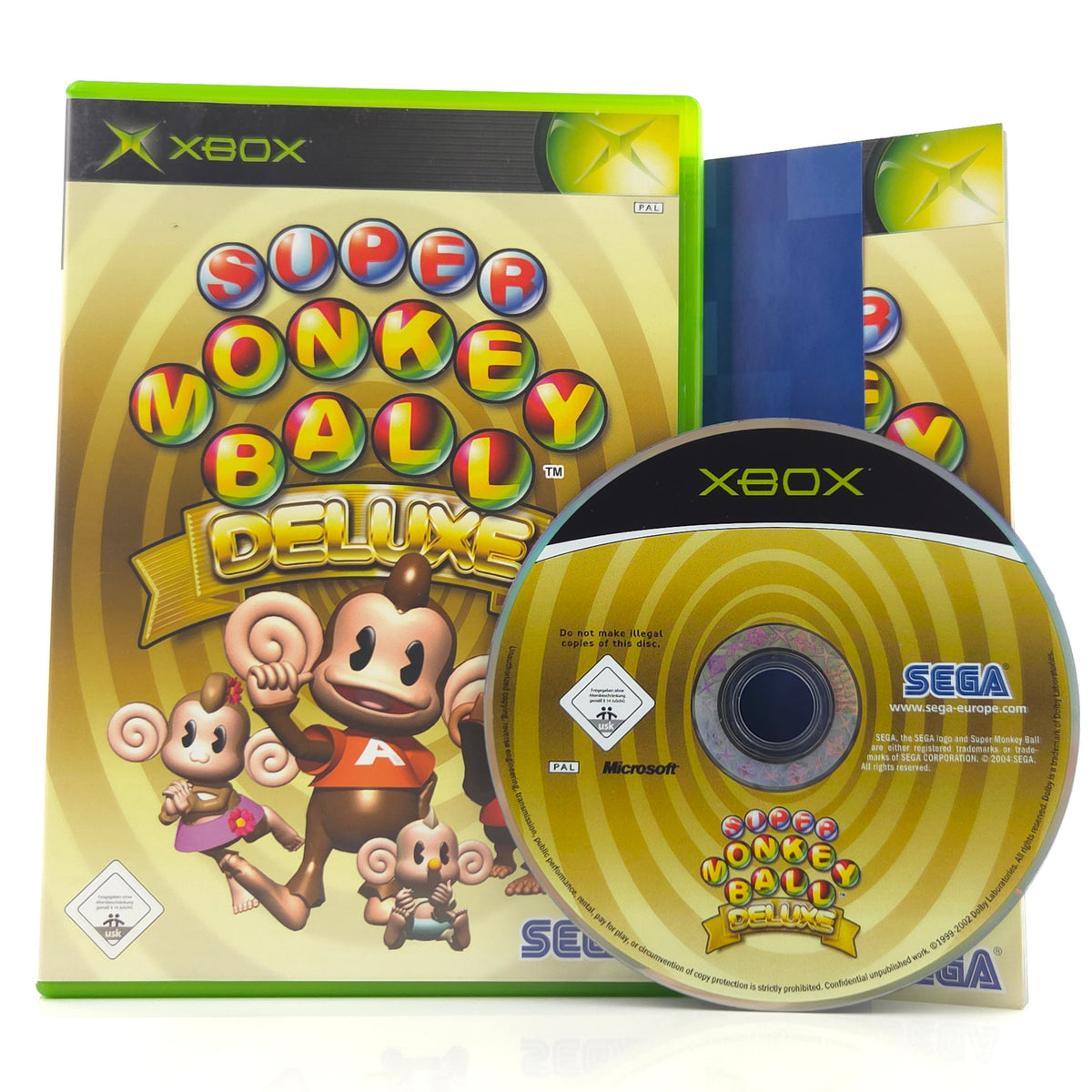 Xbox Classic Spiel Super Monkey Ball Deluxe OVP PAL