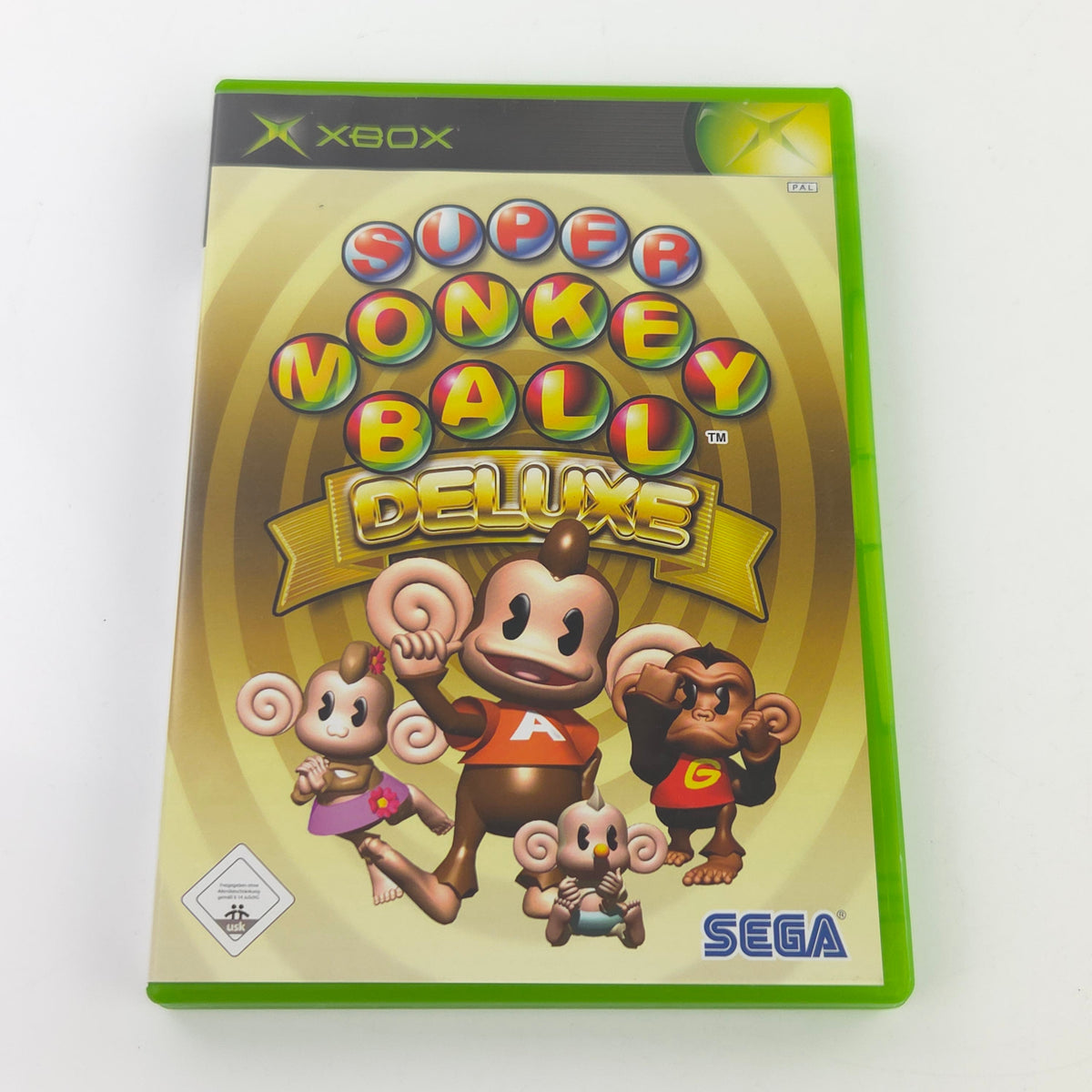 Xbox Classic Spiel Super Monkey Ball Deluxe OVP PAL