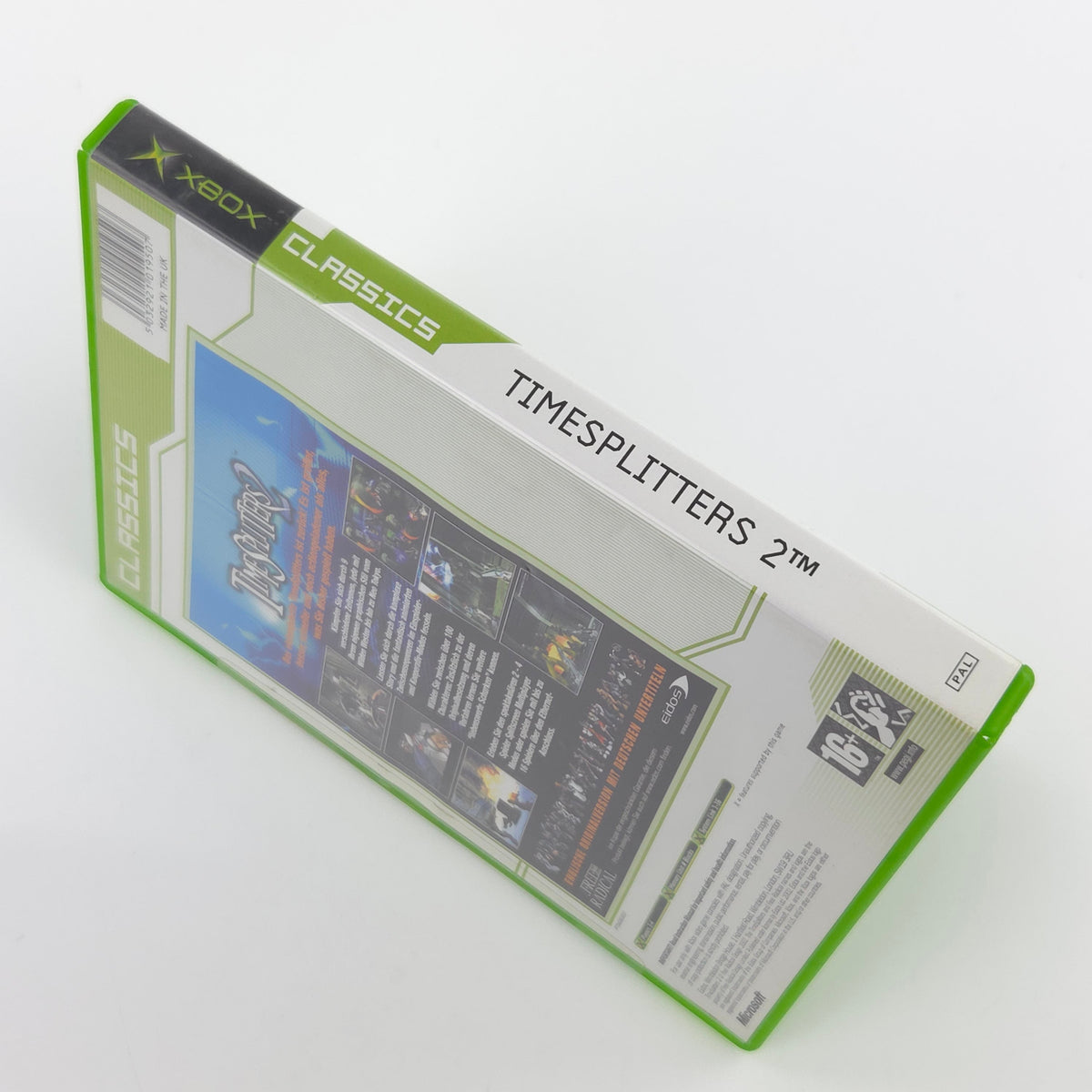 Xbox Classic Spiel – Time Splitters 2 (OVP PAL)