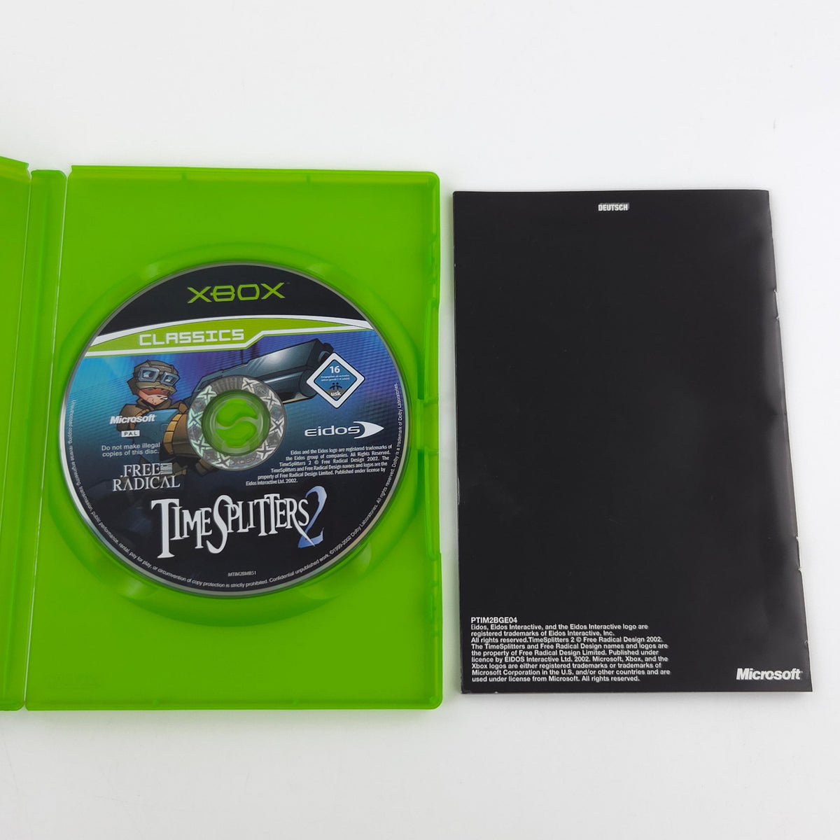 Xbox Classic Spiel – Time Splitters 2 (OVP PAL)