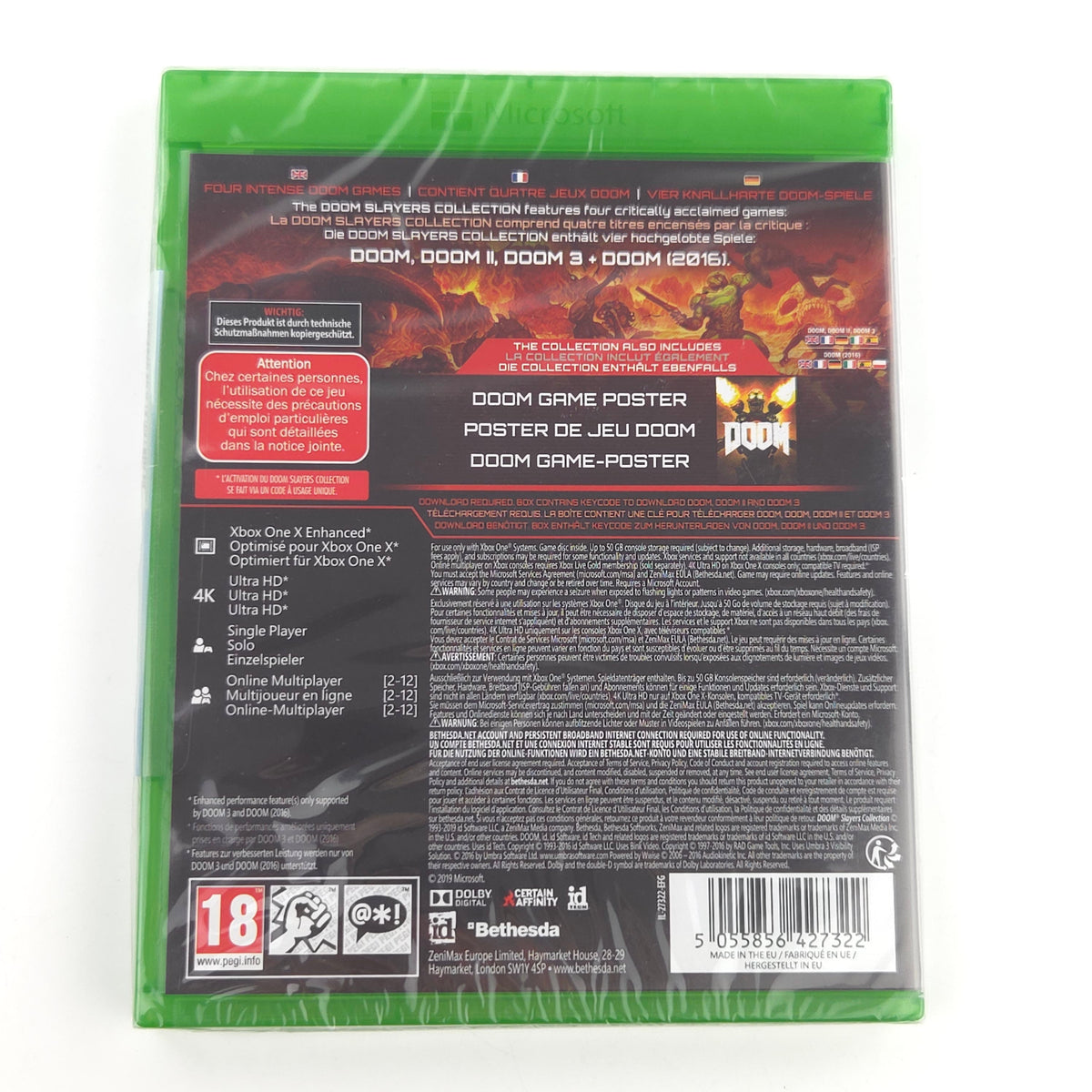 Xbox One Spiel Doom Slayers Collection Neu USK18