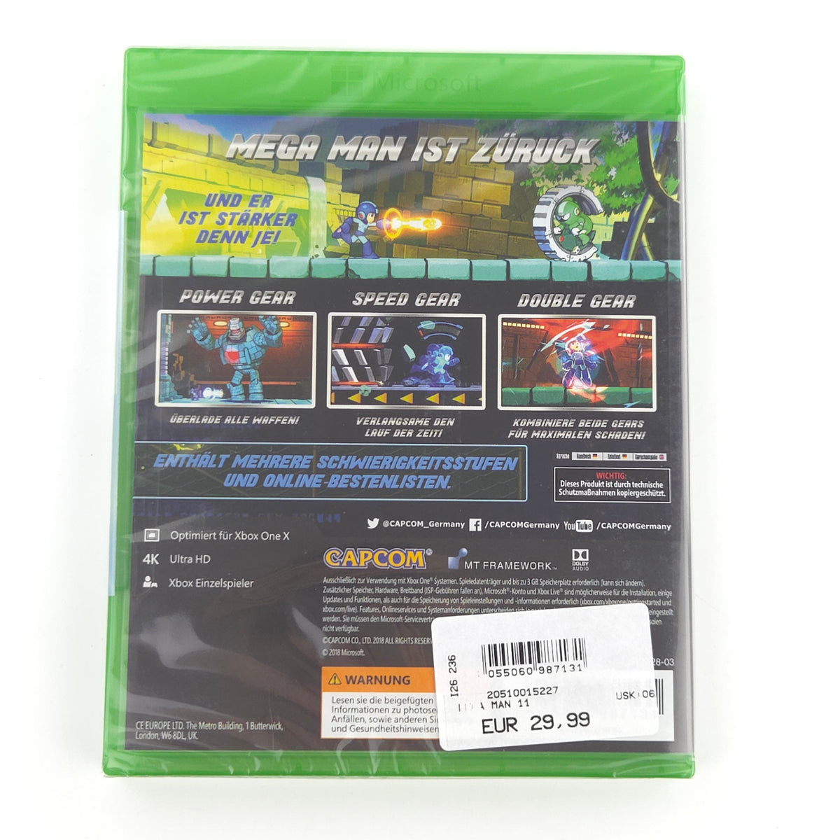 Xbox One Spiel Megaman 11 Neu OVP