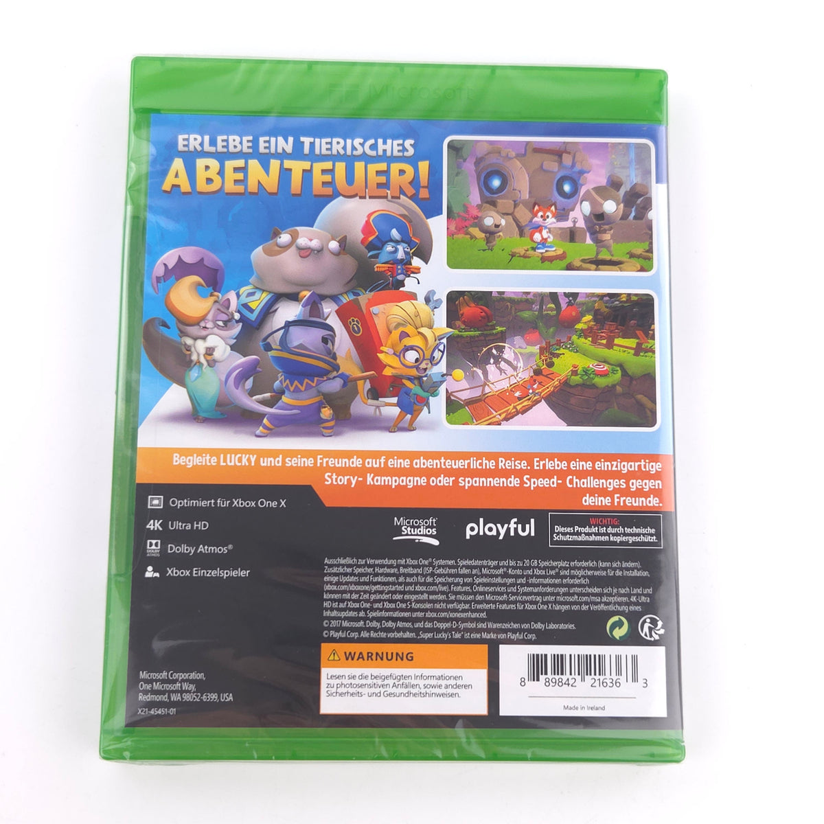Xbox One Spiel Super Lucky S Tale Neu OVP PAL