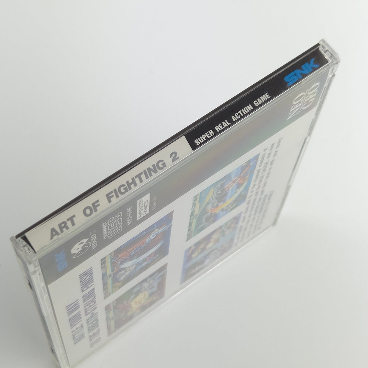 Neo-Geo CD Spiel – Art of Fighting 2 SNK Jewel Case USA OVP