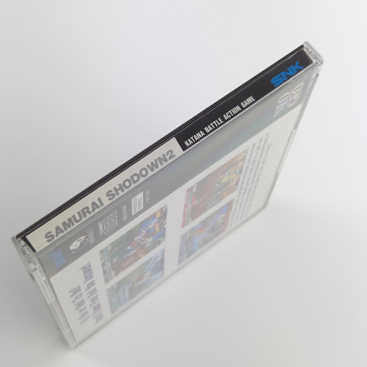 Neo-Geo CD Spiel – Samurai Shodown II SNK Jewel Case USA
