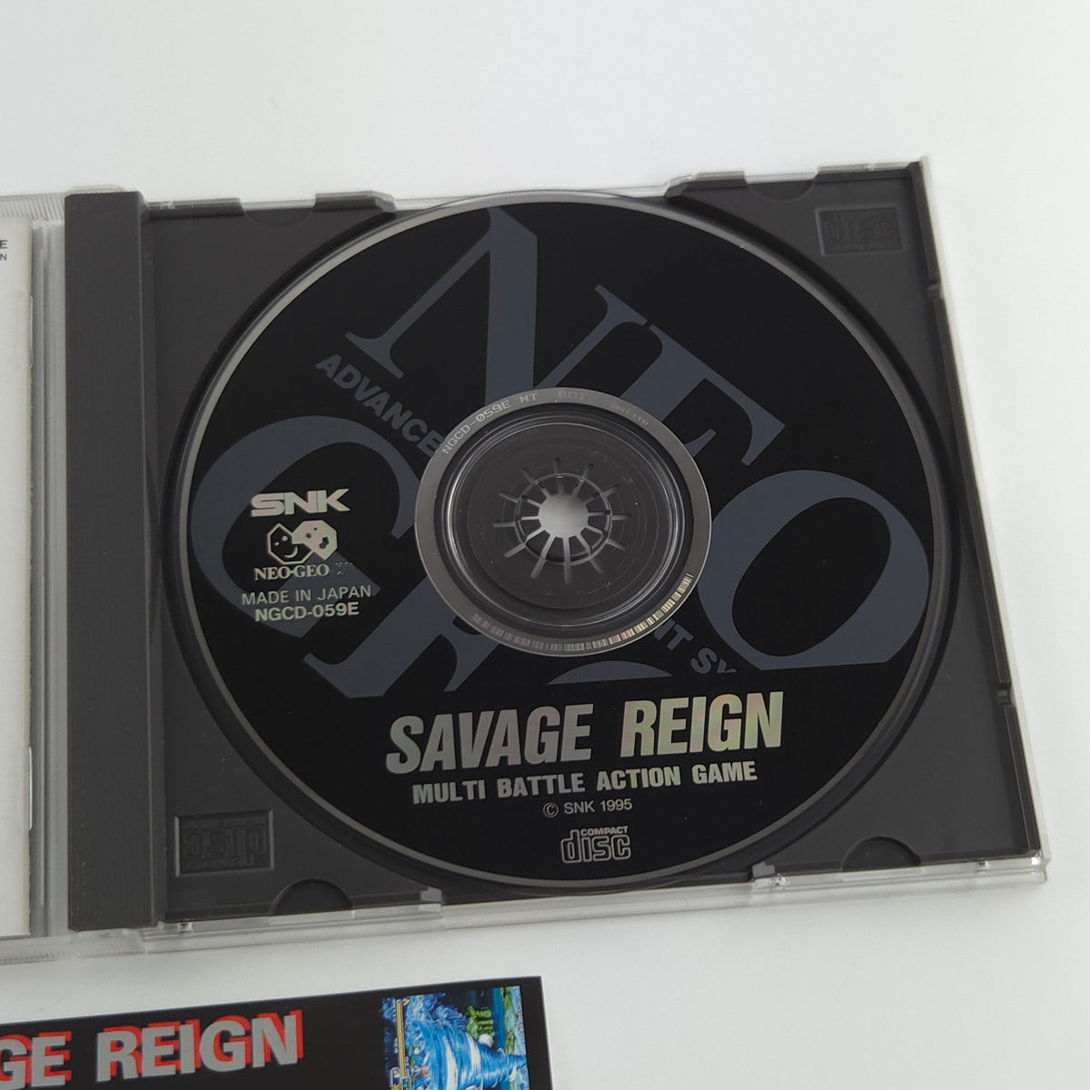 Neo-Geo CD Spiel – Savage Reign Jewel Case USA OVP