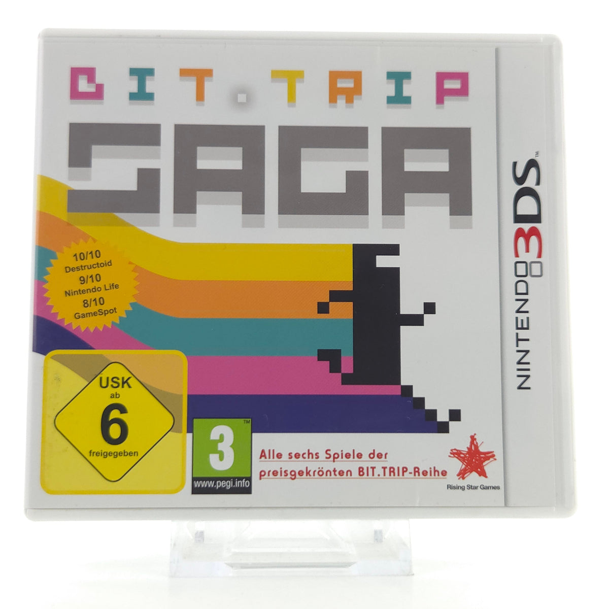 Nintendo 3DS Spiel Bit Trip Saga OVP PAL