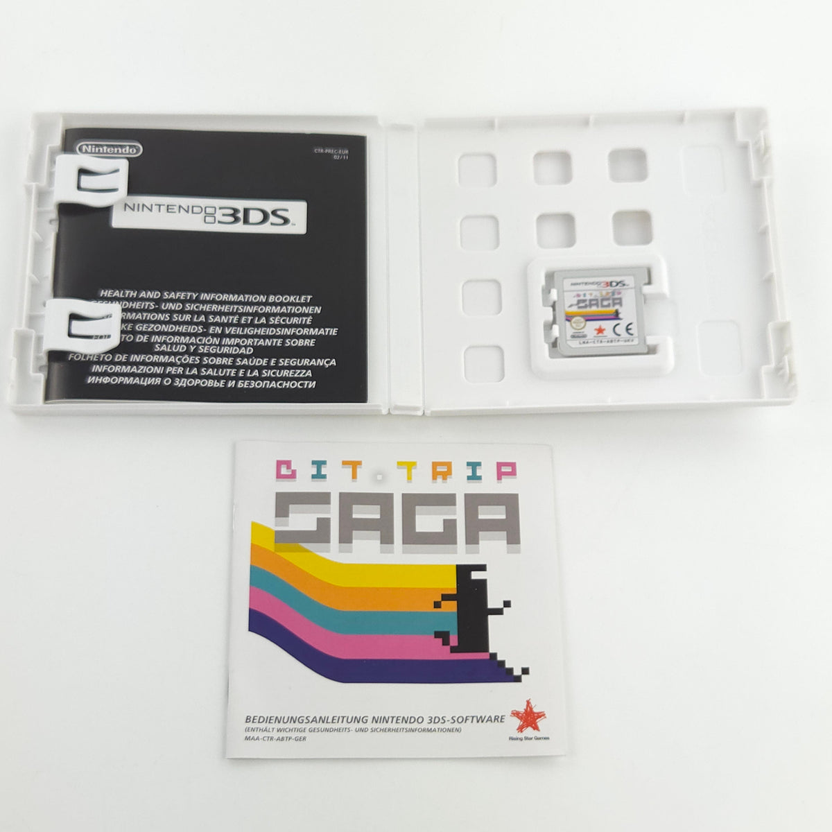 Nintendo 3DS Spiel Bit Trip Saga OVP PAL