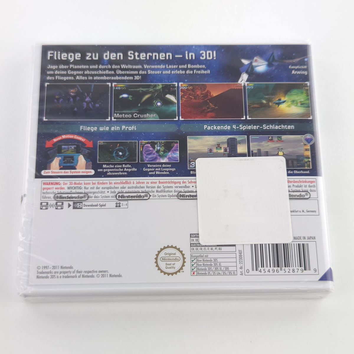 Nintendo 3DS Spiel Starfox 64 3D Neu Sealed