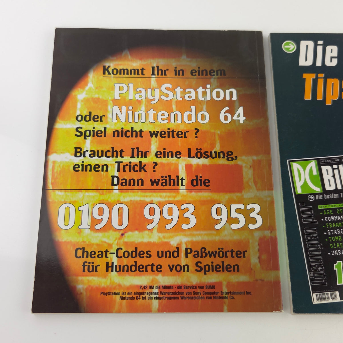 N64 Buch Nintendo 64 Bible Tips Tricks Ausgaben 1999