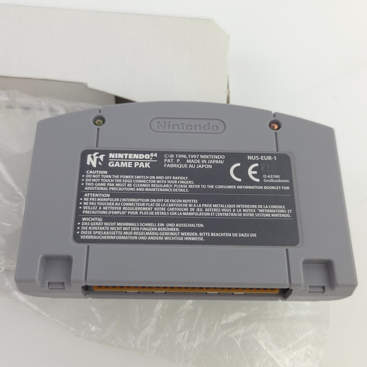 Nintendo 64 Spiel 1080 Ten Eighty Snowboarding Sport OVP