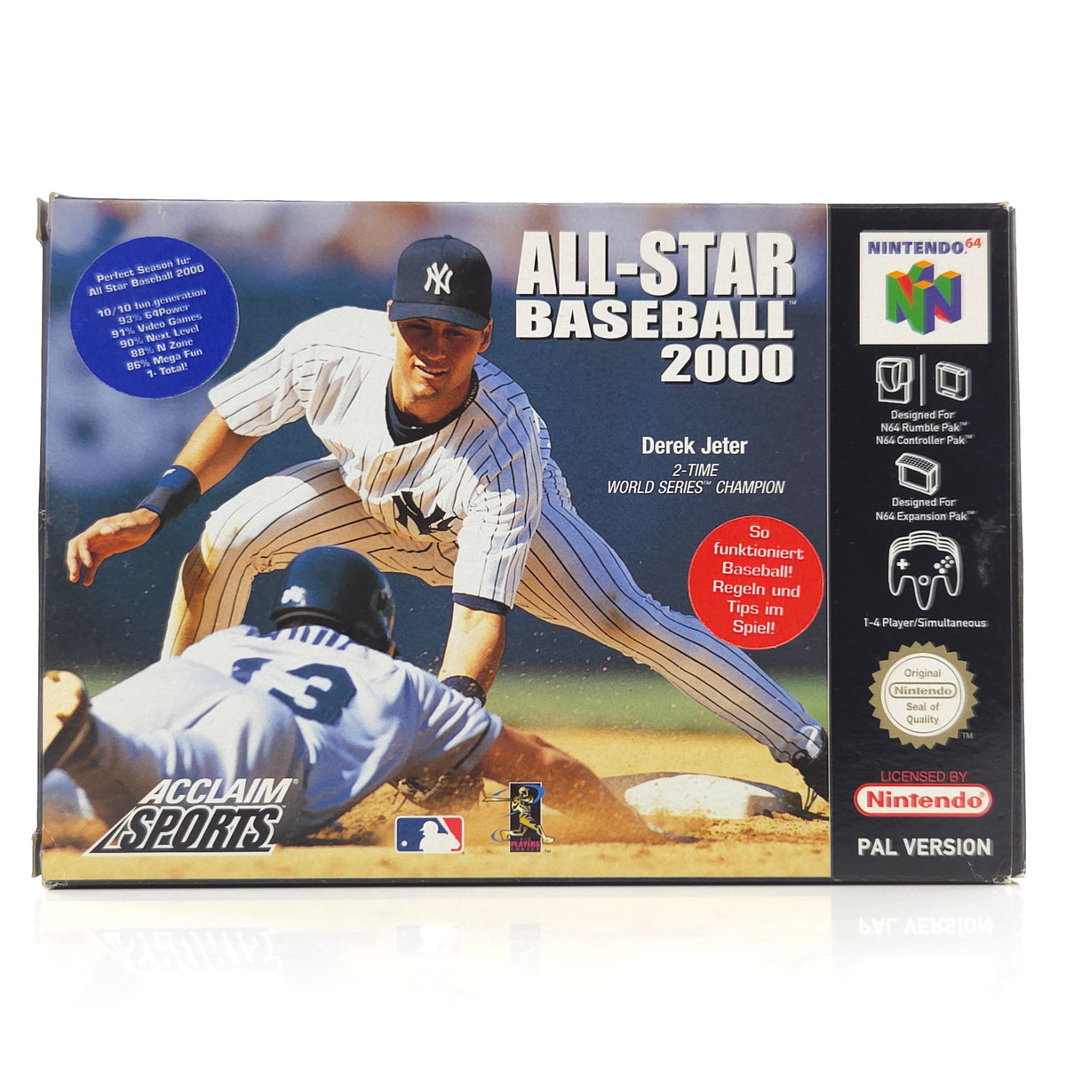 Nintendo 64 Spiel All-Star Baseball 2000 OVP