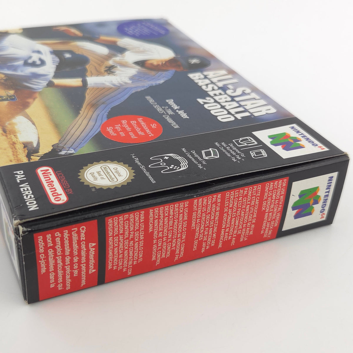 Nintendo 64 Spiel All-Star Baseball 2000 OVP