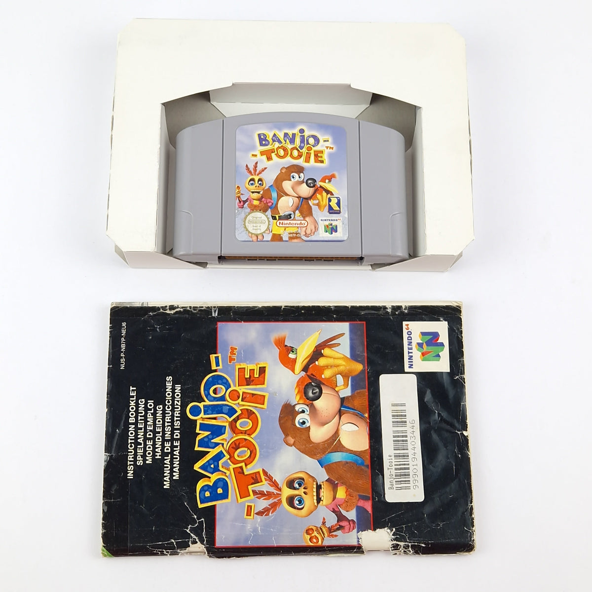 Nintendo 64 Spiel – Banjo Tooie Modul Anleitung OVP PAL