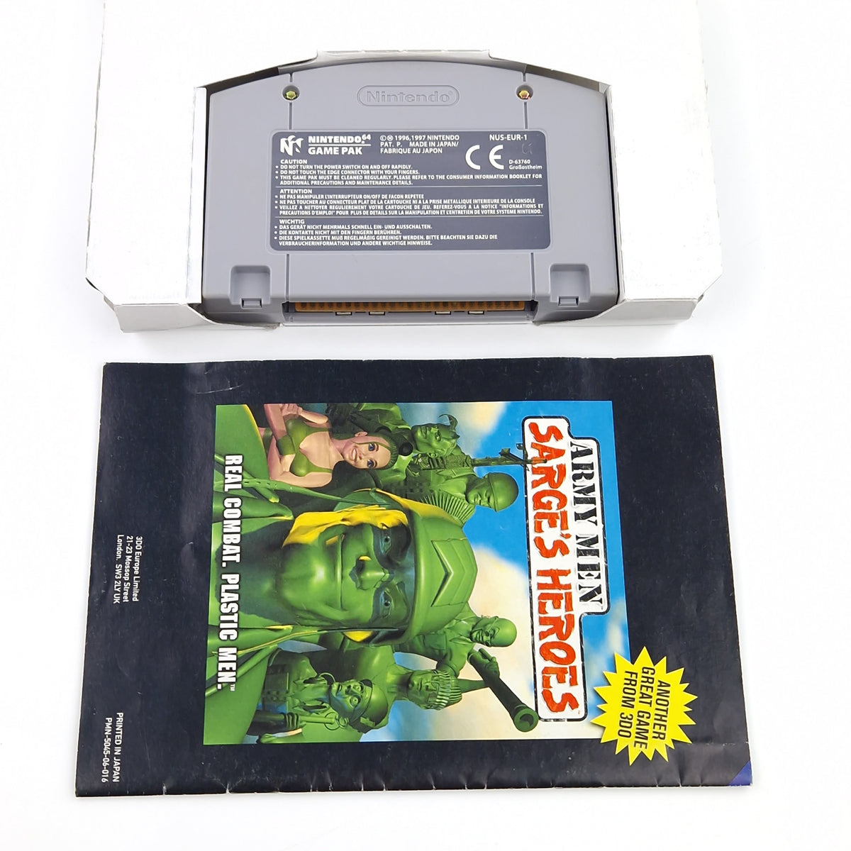 Nintendo 64 Spiel – Battle Tanx Global Assault PAL OVP
