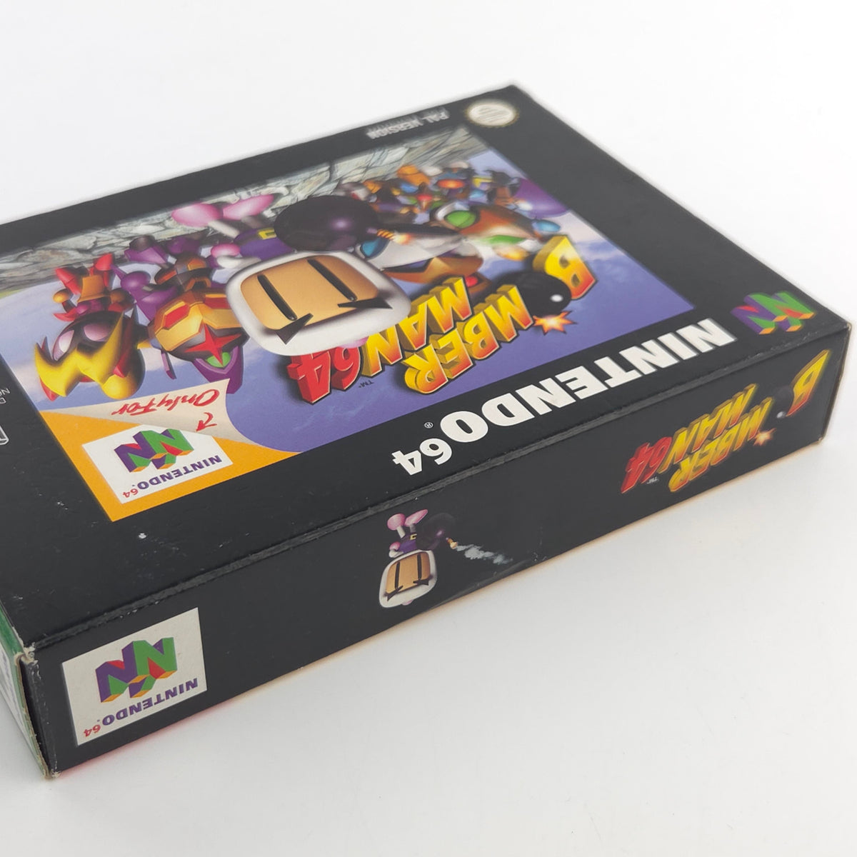 Nintendo 64 Spiel Bomberman 64 N64 OVP PAL EUR Zustand