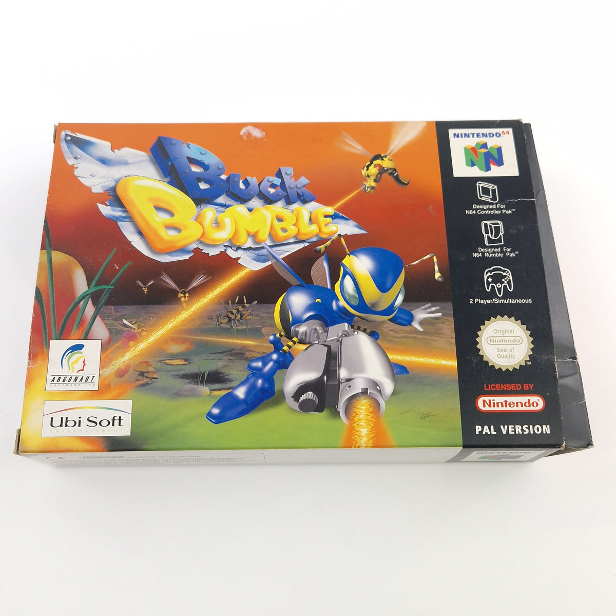 Nintendo 64 Spiel – Buck Bumble (N64 PAL EUR OVP)