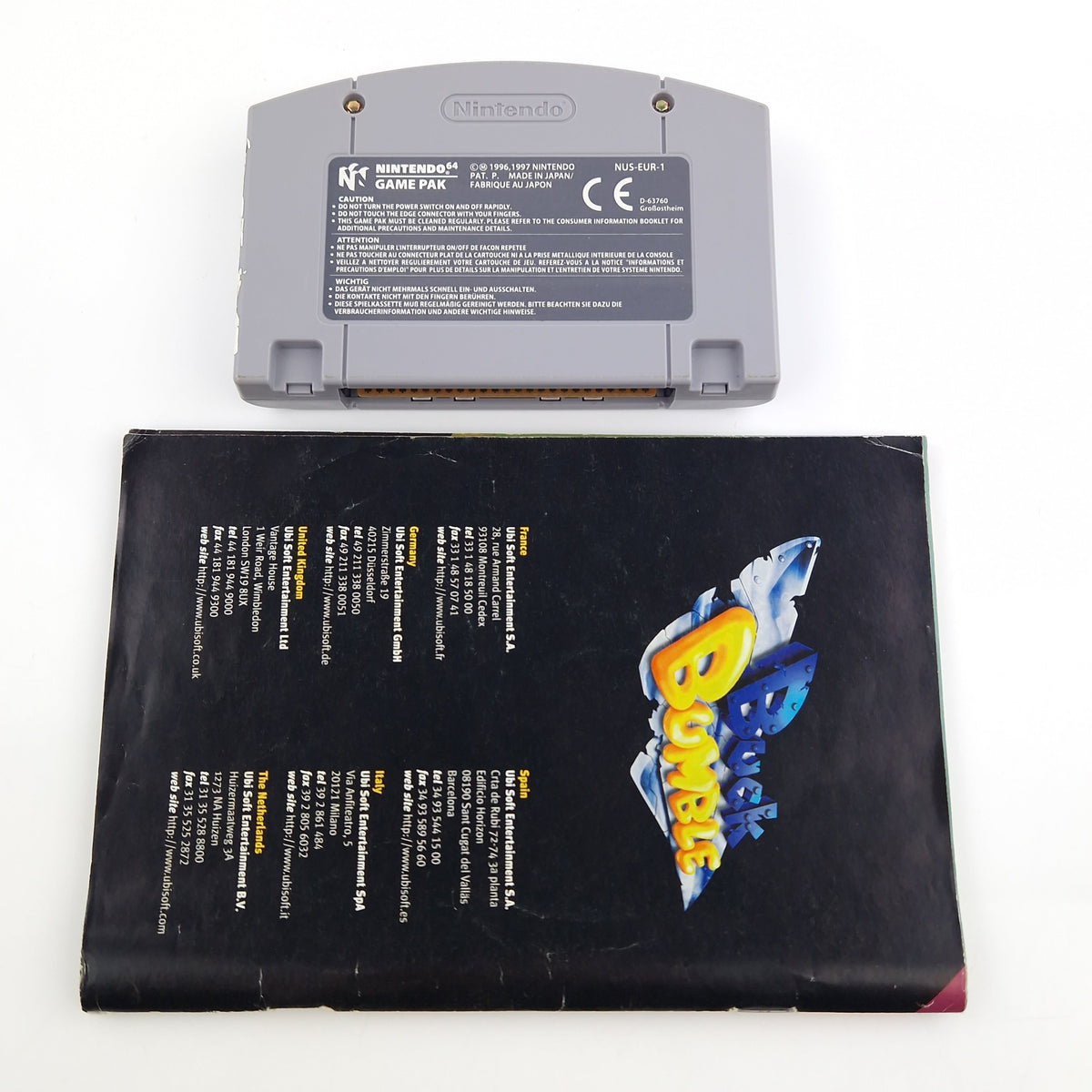 Nintendo 64 Spiel – Buck Bumble (N64 PAL EUR OVP)