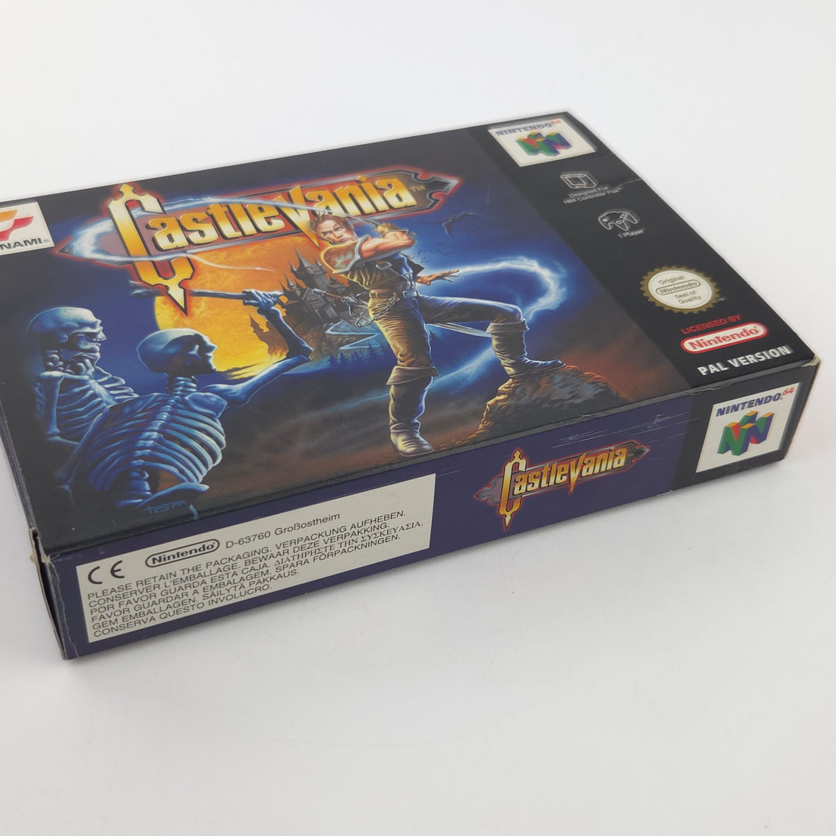 Nintendo 64 Spiel Castlevania Modul OVP PAL