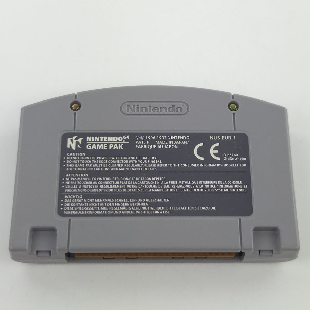 Nintendo 64 Spiel Chameleon Twist 2 Modul PAL EUR