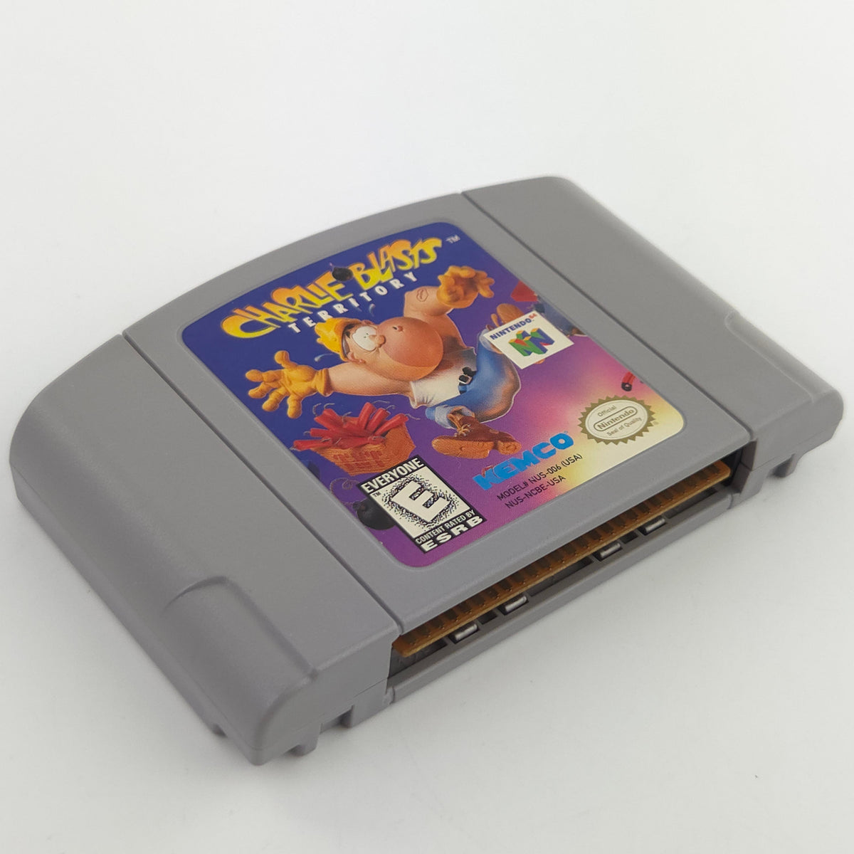 Nintendo 64 Spiel Charlie Blast Territory USA