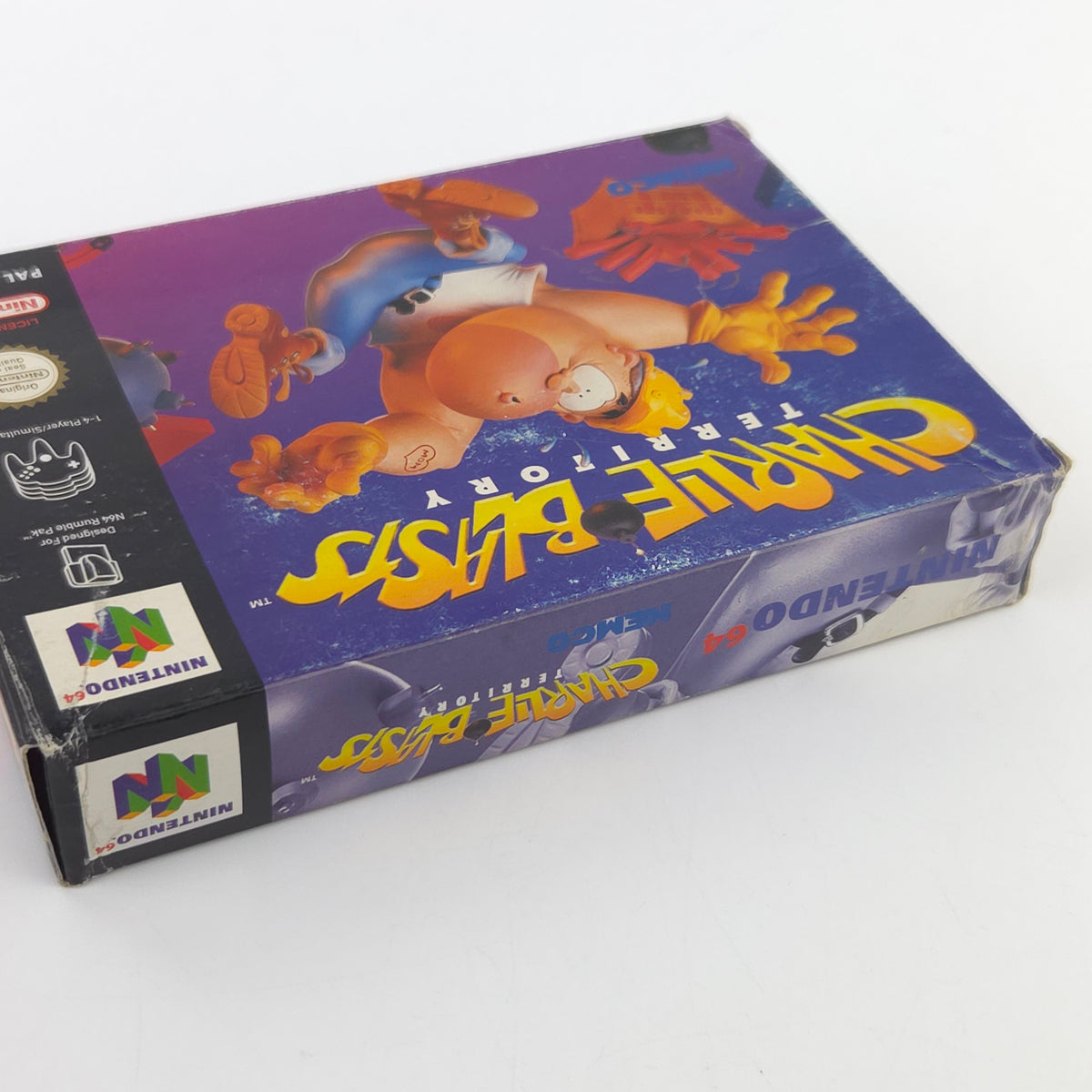 Nintendo 64 Spiel Charlie Blasts Territory N64 OVP CIB