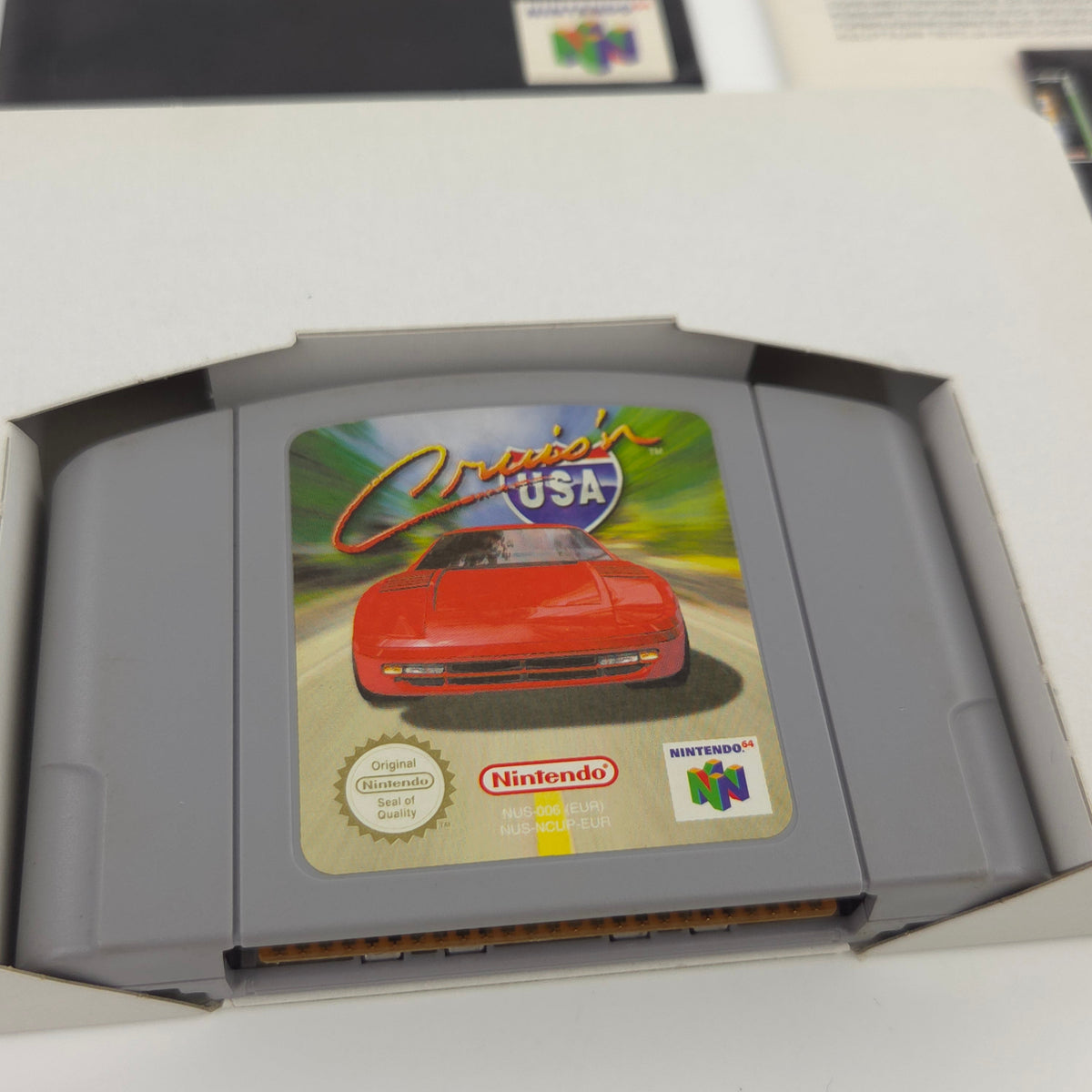 Nintendo 64 Spiel Cruisn USA N64 Modul Anleitung OVP CIB