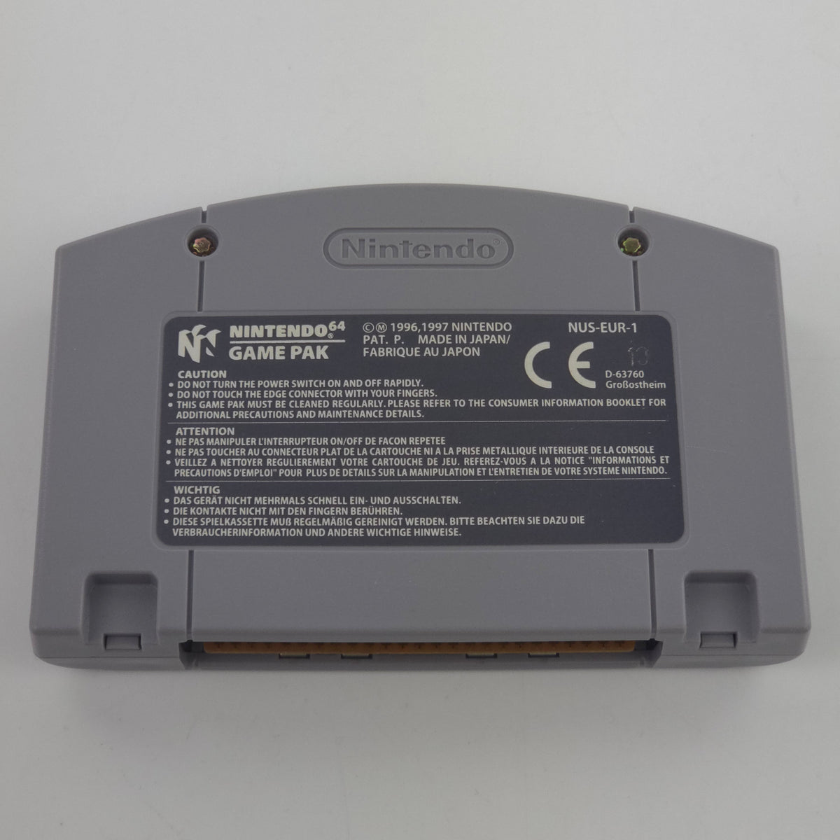 Nintendo 64 Spiel Duck Dodgers PAL sehr gut