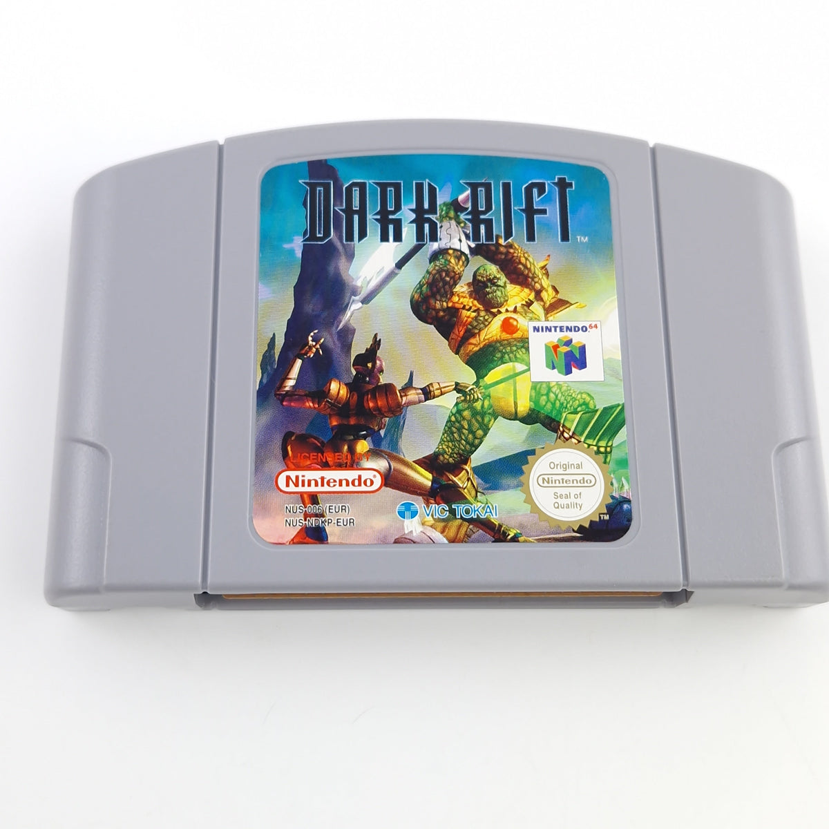 Nintendo 64 Spiel – Dark Rift Modul Anleitung OVP PAL