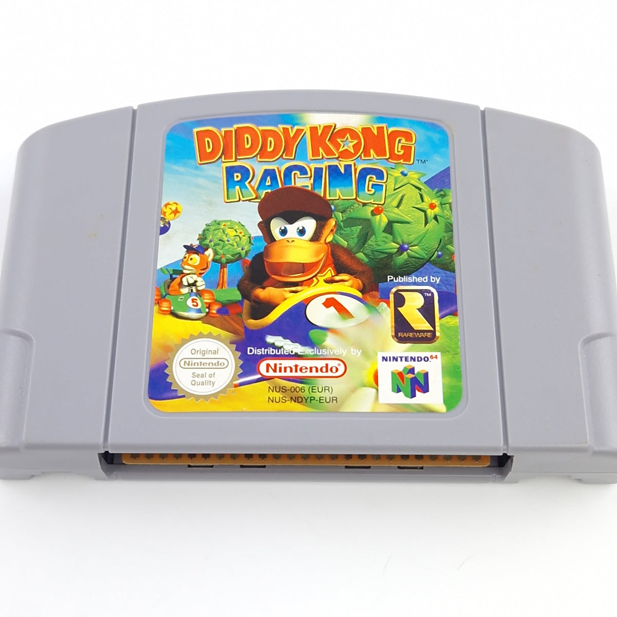 Nintendo 64 Spiel – Diddy Kong Racing OVP PAL N64