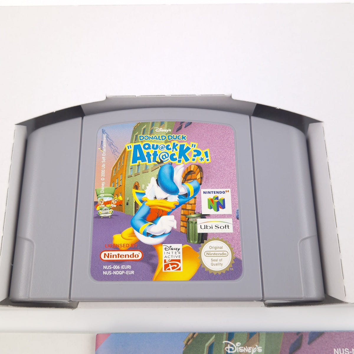 Nintendo 64 Spiel – Disneys Donald Duck Quack Attack OVP