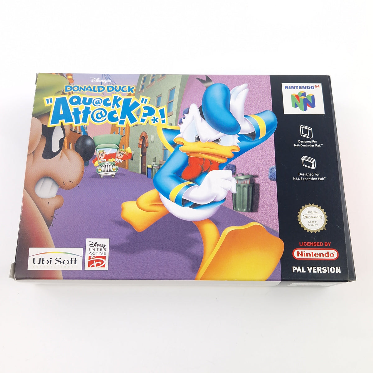 Nintendo 64 Spiel – Disneys Donald Duck Quack Attack OVP