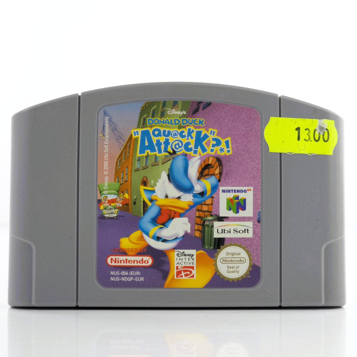 Nintendo 64 Spiel Donald Duck Quack Attack PAL EUR