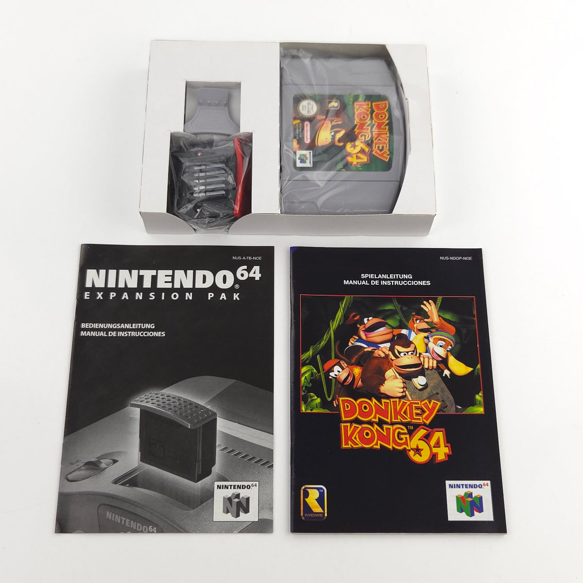 Nintendo 64 Spiel Donkey Kong 64 OVP PAL DE