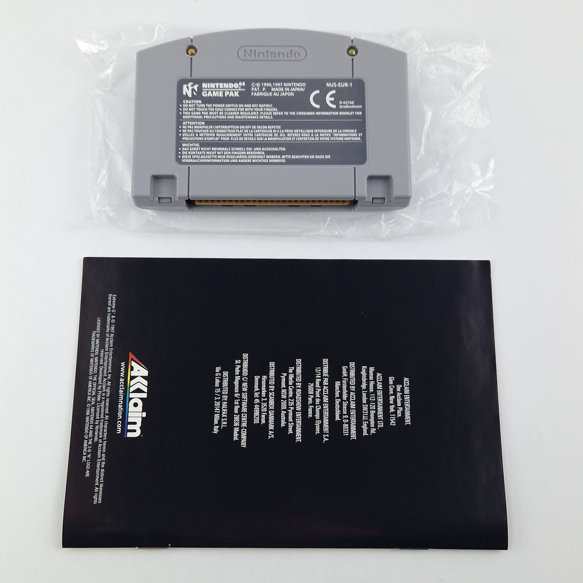 Nintendo 64 Spiel – Extreme-G (N64 CIB PAL OVP)