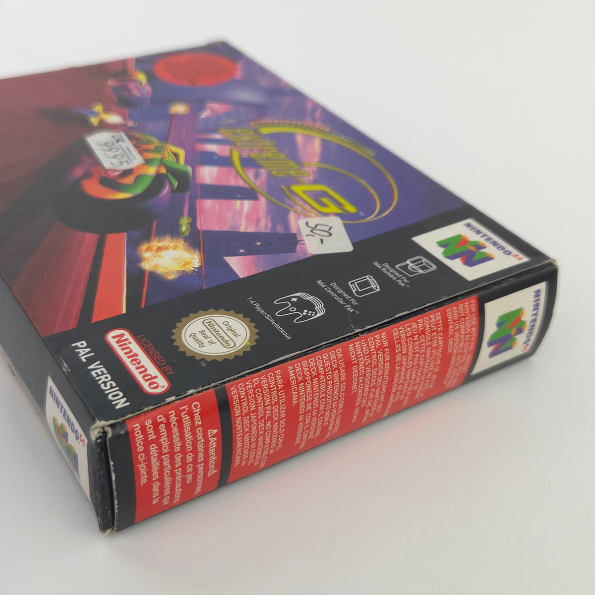 N64 Spiel Extreme G Modul Anleitung OVP PAL EUR ACCLAIM