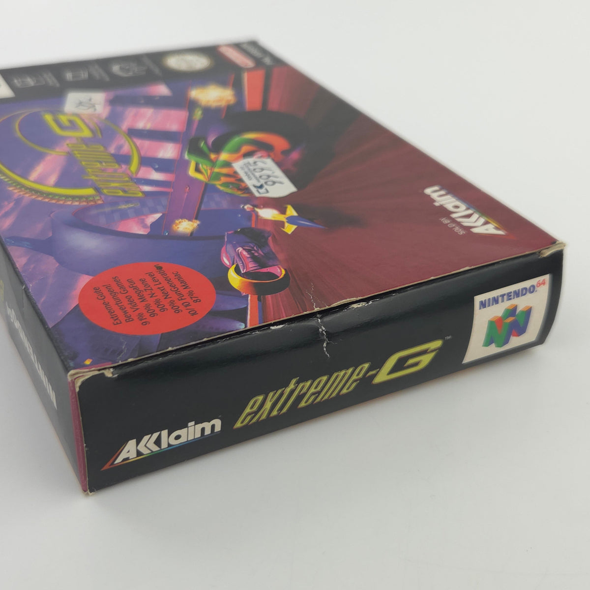 N64 Spiel Extreme G Modul Anleitung OVP PAL EUR ACCLAIM
