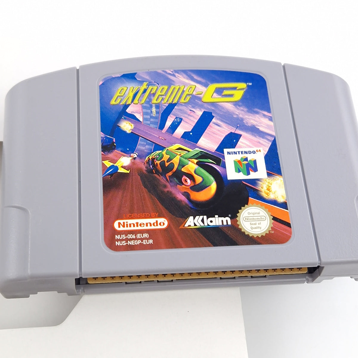 Nintendo 64 Spiel – Extreme-G OVP Anleitung N64 PAL EUR