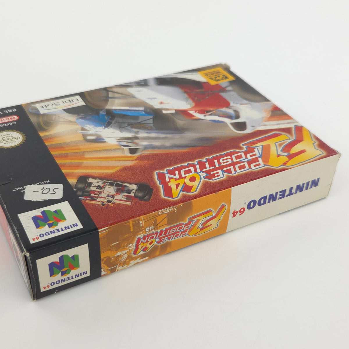 Nintendo 64 Spiel F1 Pole Position 64 Modul Anleitung OVP