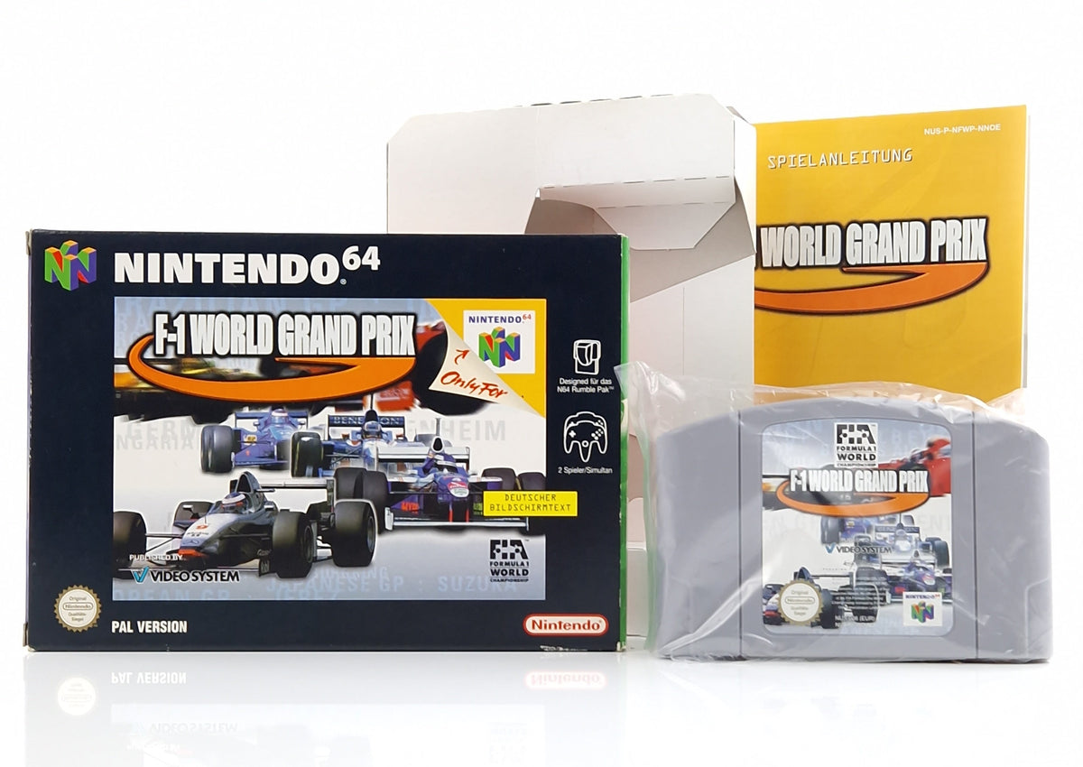 Nintendo 64 Spiel – F1-World Grand Prix N64 Modul OVP CIB