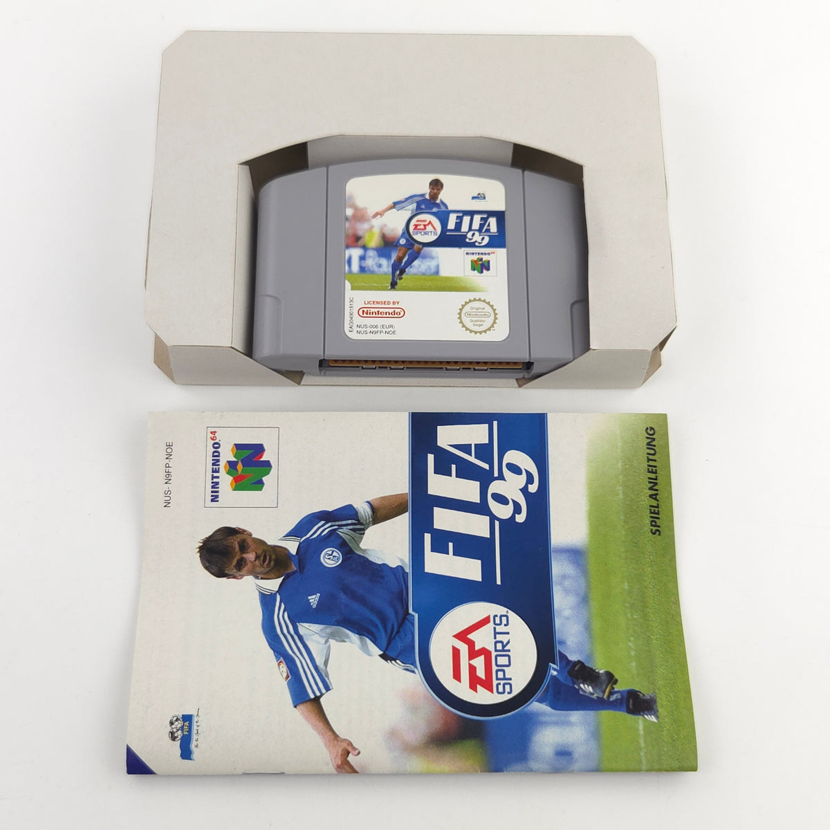 Nintendo 64 Spiel FIFA 99 OVP PAL DE