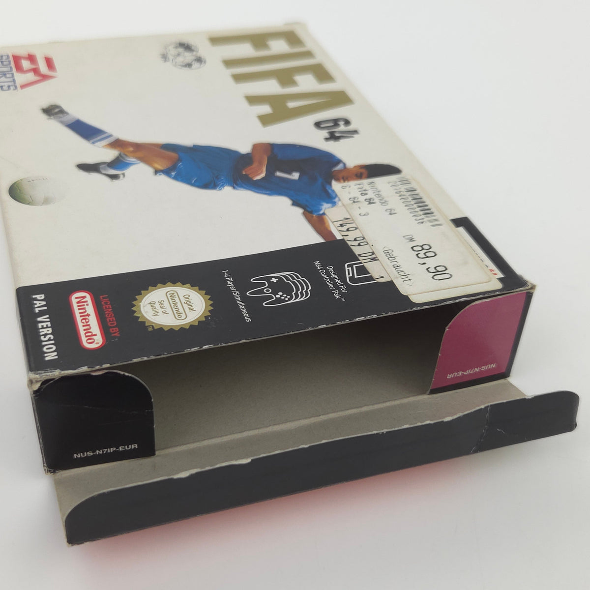 Nintendo 64 Spiel FIFA 64 Modul Anleitung OVP PAL EUR