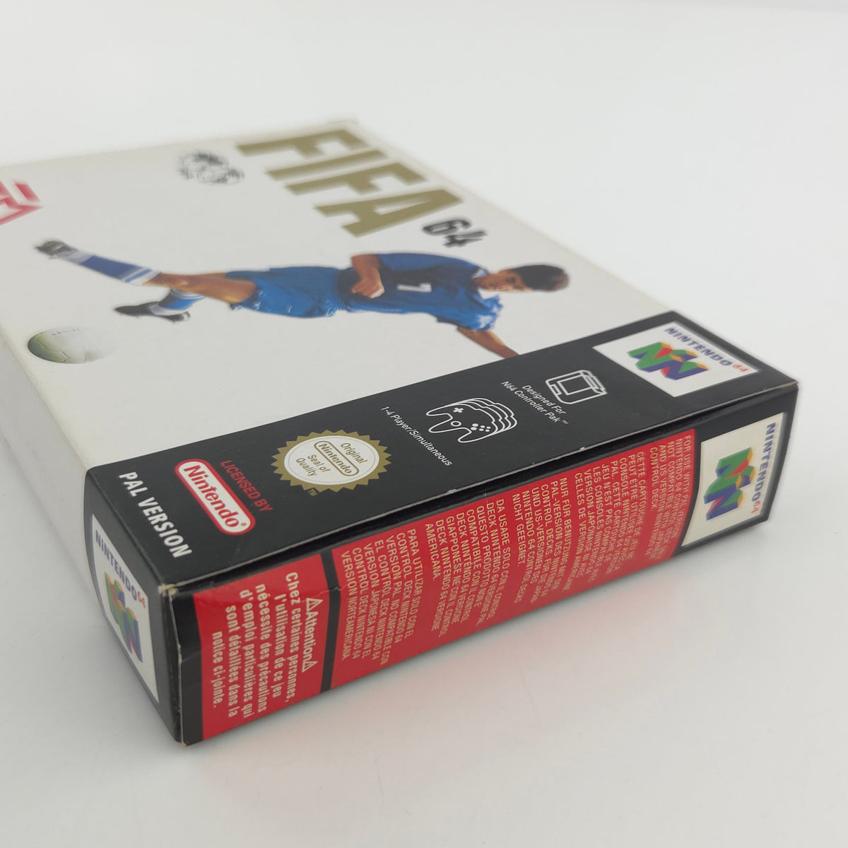 Nintendo 64 Spiel FIFA 64 N64 Modul OVP PAL EUR Fußball