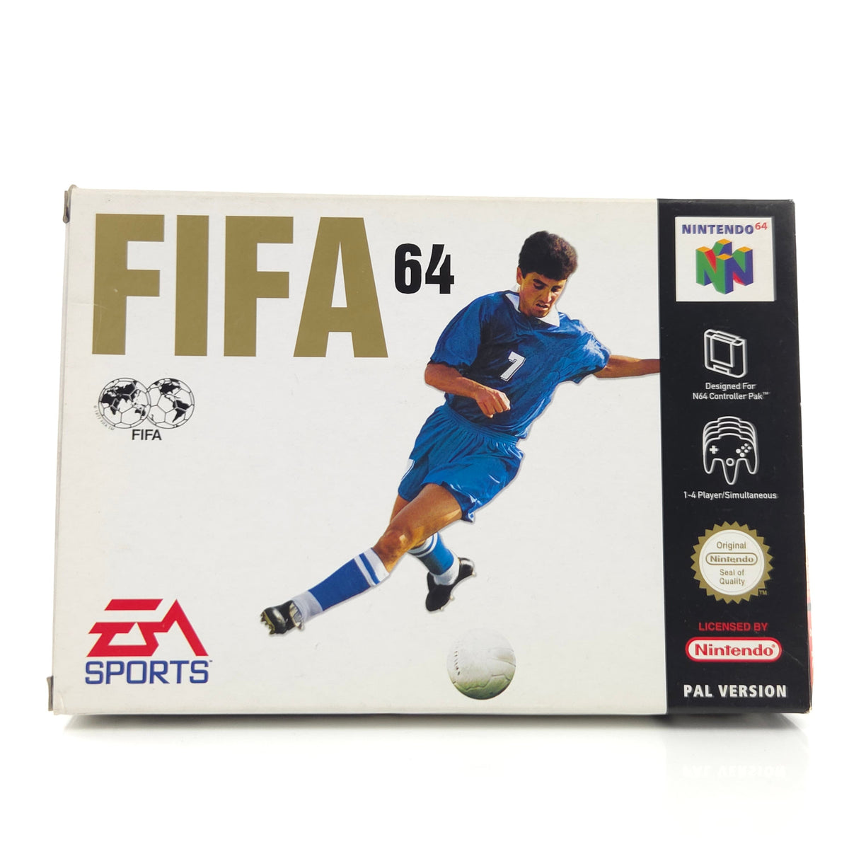 Nintendo 64 Spiel FIFA 64 N64 Modul OVP PAL EUR Fußball
