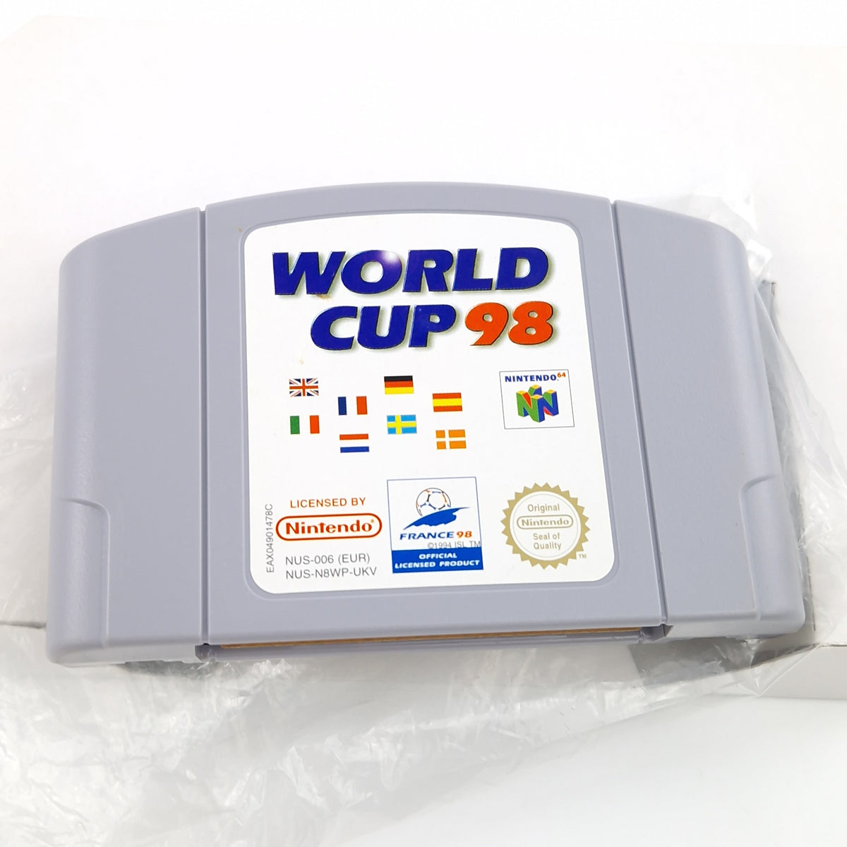 Nintendo 64 Spiel – Frankreich 98 Die Fußball WM (N64 PAL)
