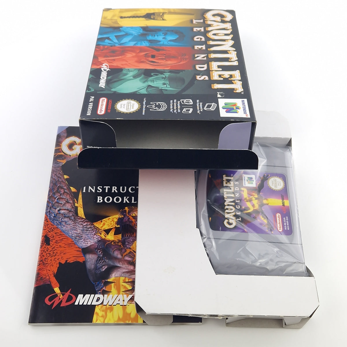 Nintendo 64 Spiel – Gauntlet Legends (PAL EUU OVP CIB)