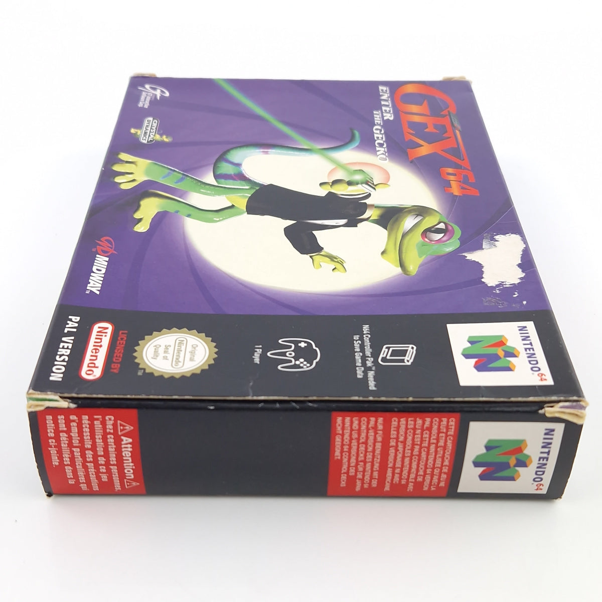 Nintendo 64 Spiel – GEX 64 Enter the Gecko (N64 PAL OVP)